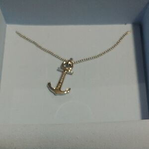 Paul Hewitt Anchored To The Ocean Nautical Anchor Necklace